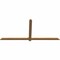 Ekena Millwork Eugene Smooth Timber Gable Bracket, Western Red Cedar, 84"W x 38"H x 1 1/2"D x 3 1/2"F, 11/12 Pitch GBW084X38X0204EUG00SWR - alternate 3